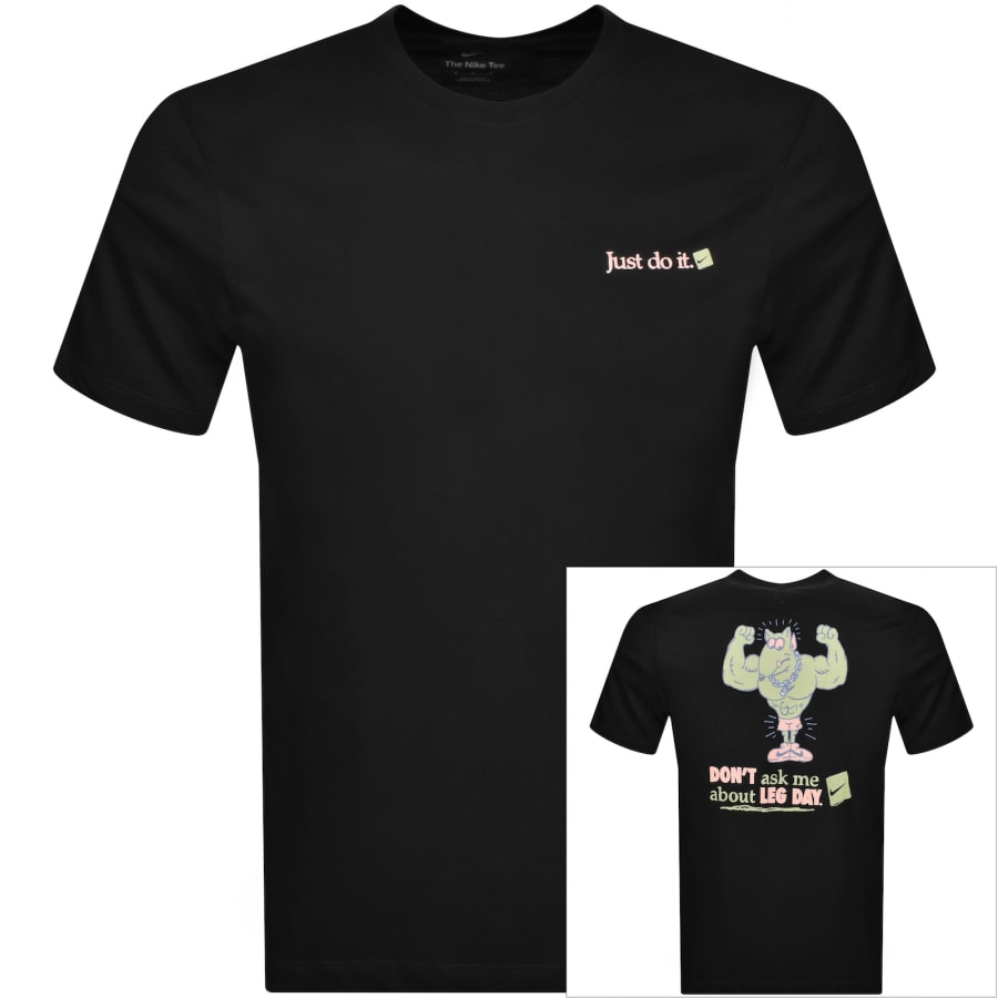 Nike Training Dri Fit Logo T Shirt Black